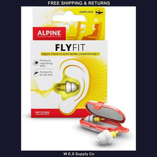 Alpine FlyFit Airplane Ear Plugs,