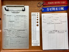 ASA Aluminum Kneeboard VFR Pilot