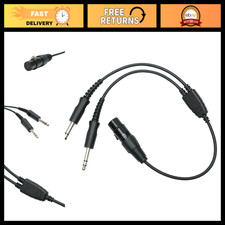 Aviation Headset Adapter XLR5 to