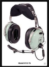 Aviation Headset wt Microphone H10-76