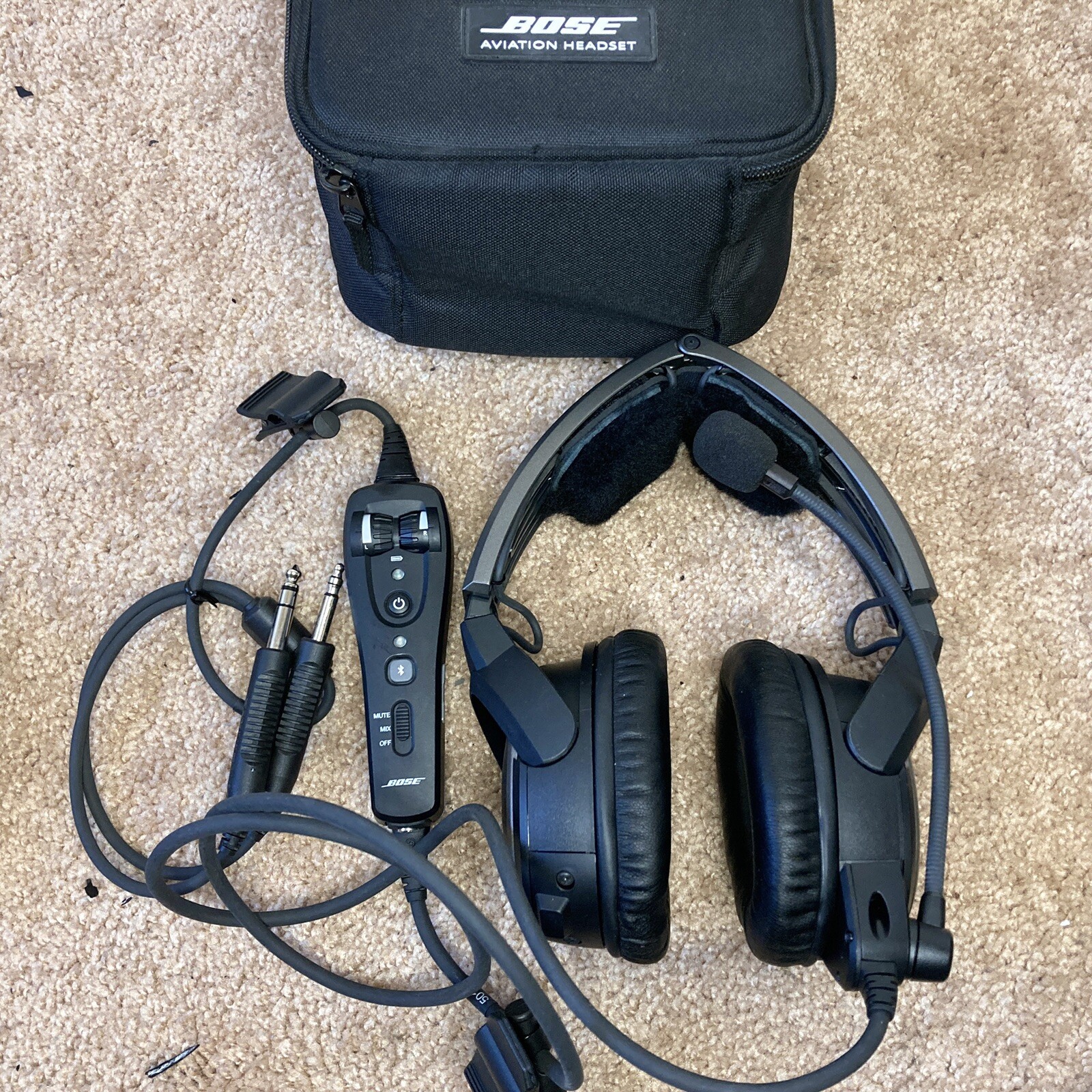 Bose A20 ANR Aviation Headset Dual