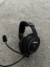 Bose A20 Aviation Headset Black