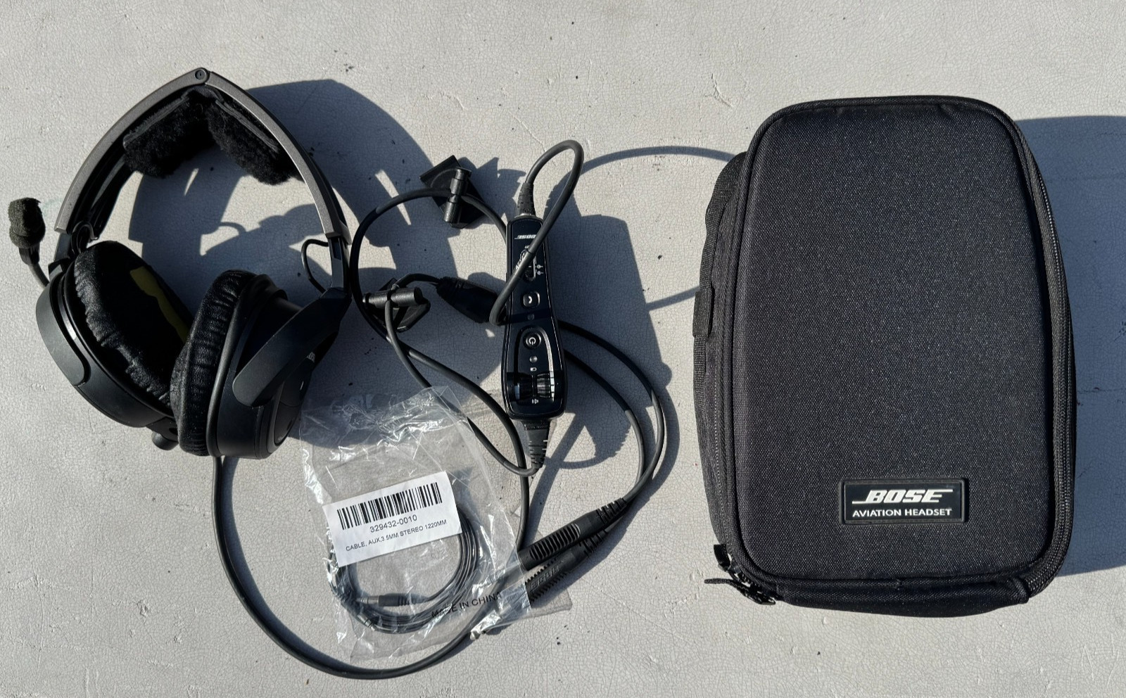 Bose A20 Aviation Headset w/ Dual