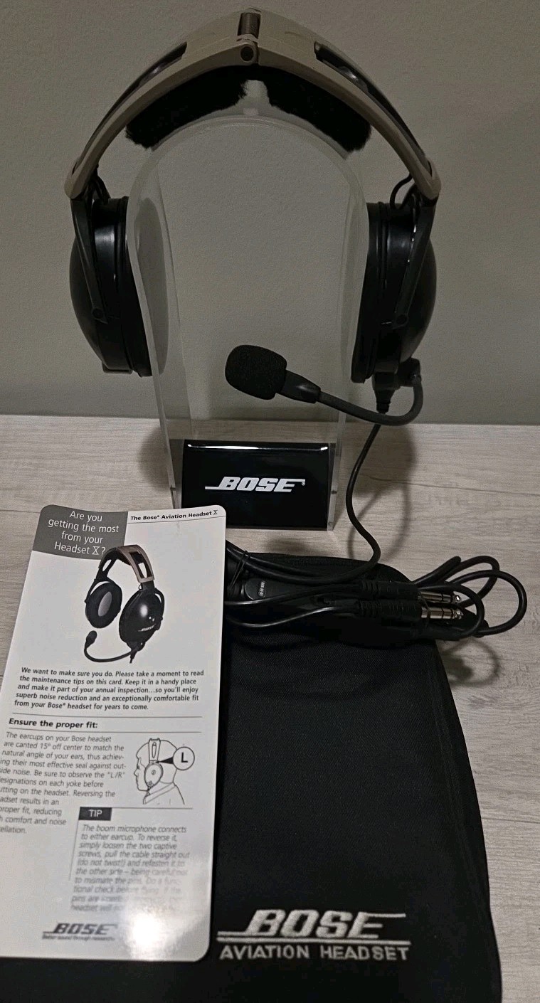 Bose X A10 Aviation Pilot Headset