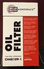 Champion CH48109-1 Aviation Oil Filter