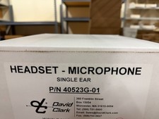 David Clark 40523G-01 UAV Single-Ear