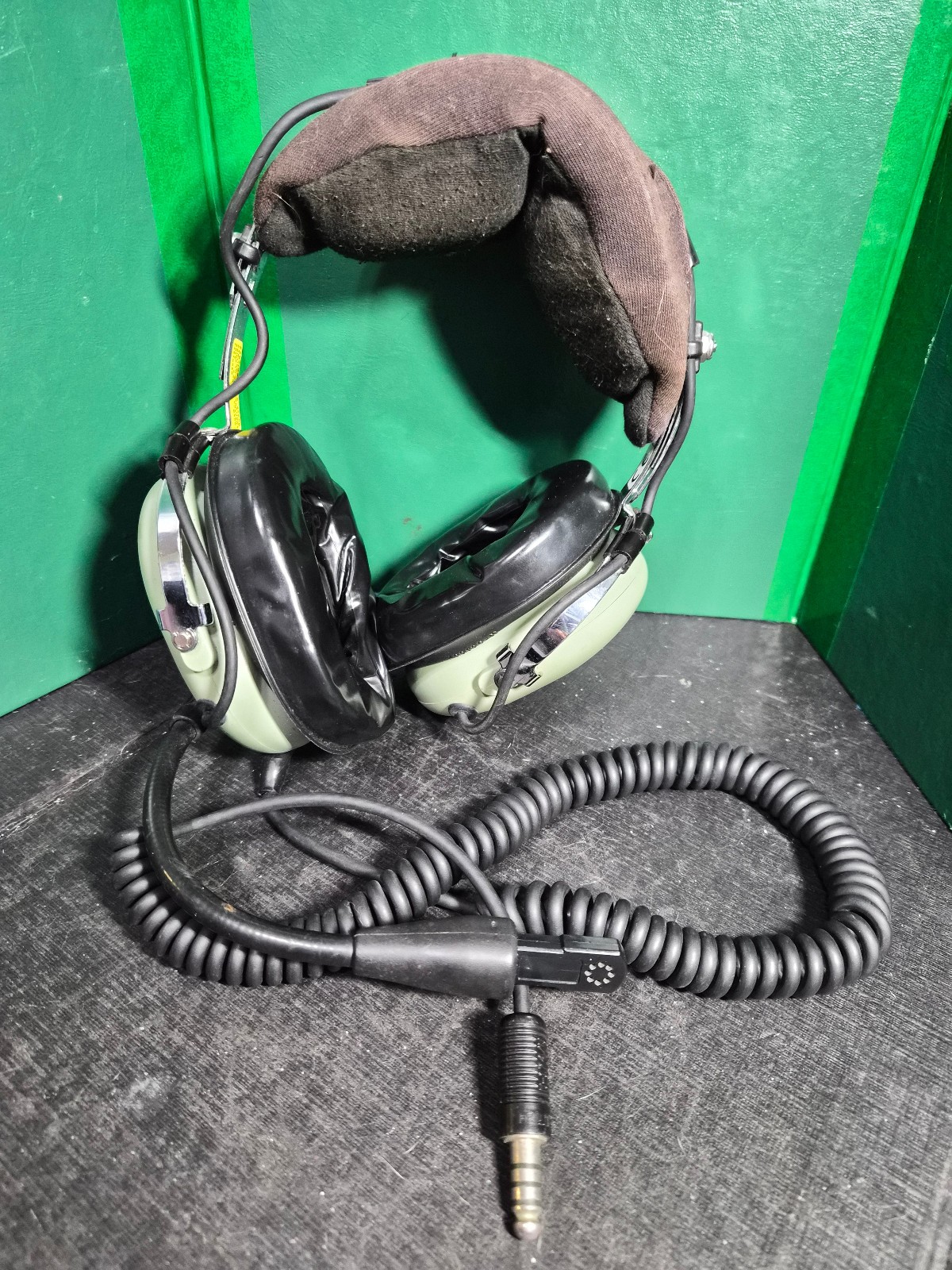 David Clark H10-13 H Aviation Headset Green