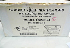 David Clark H6240-24 Behind-The-Head Wired