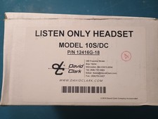 David Clark Listen Only Headset,