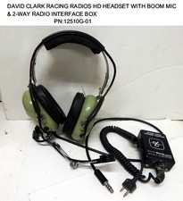 David Clark Race Comm Headset