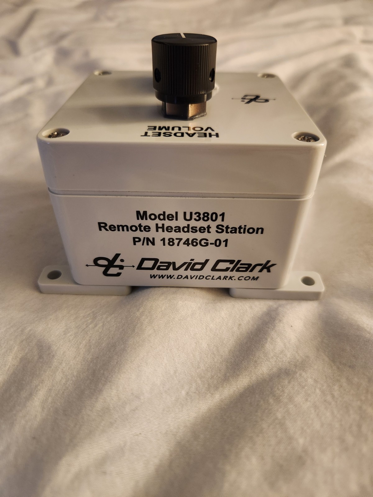 David Clark U3801 Remote Headset Station –