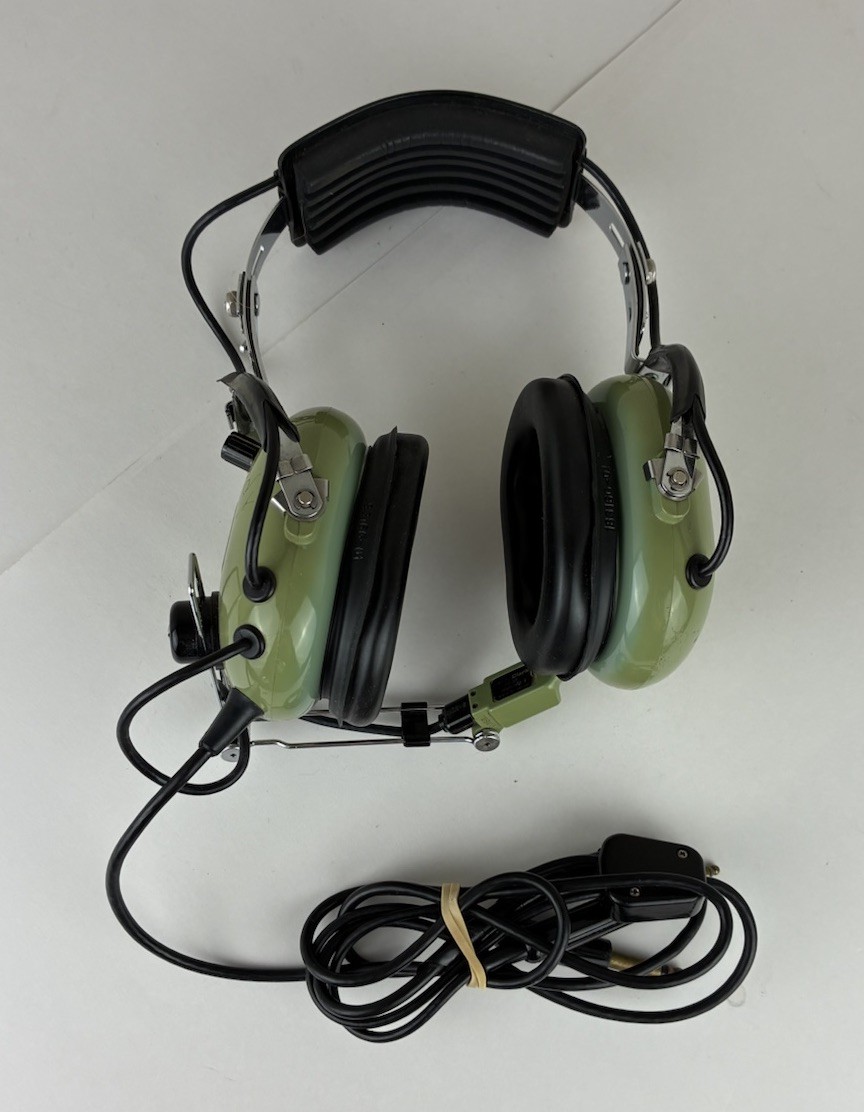 David Clark Vintage H10-40 Aviation Pilots Headset