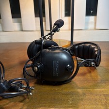 Flightcom Classic Aviation Headset Black