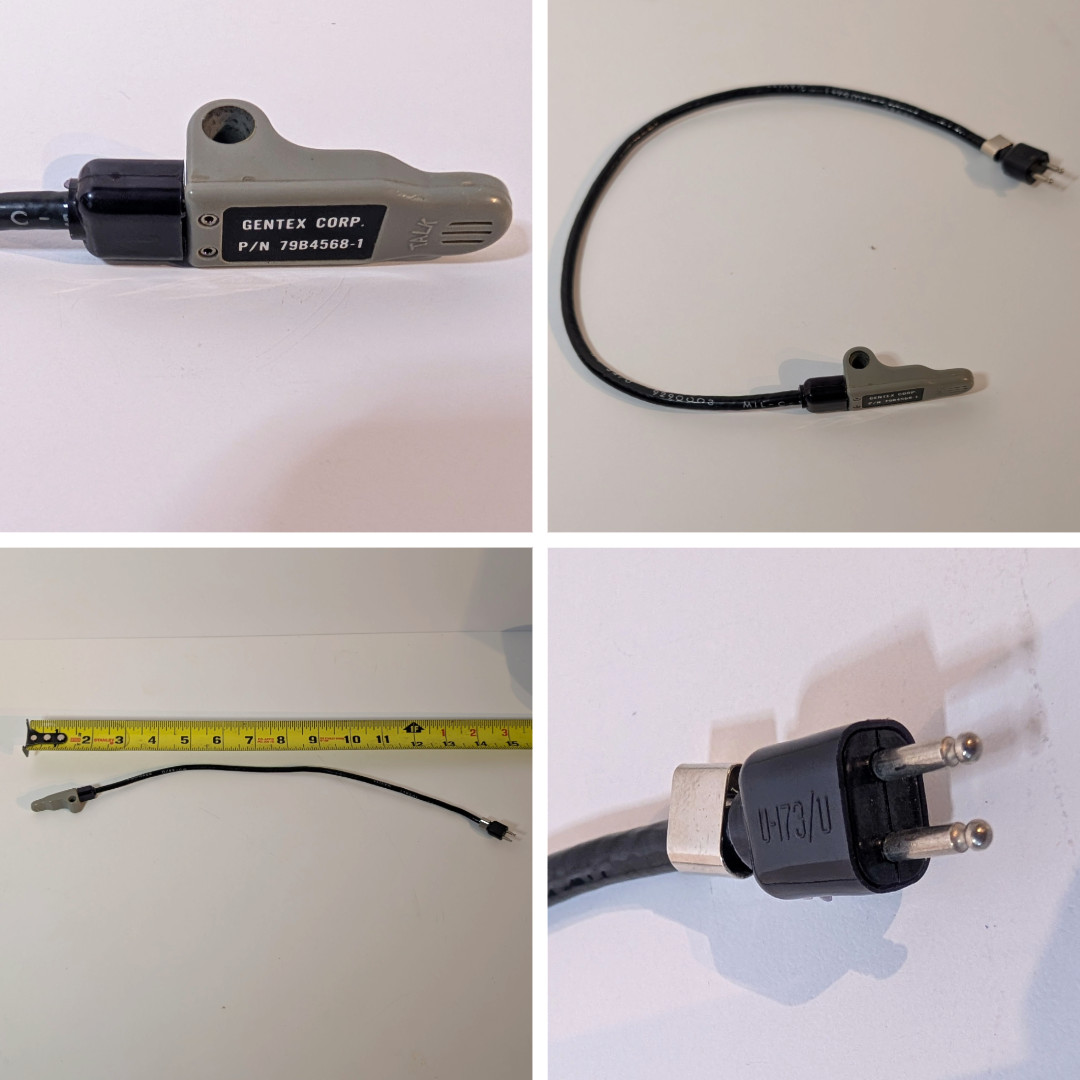Gentex Headset Boom Mic Microphone ,
