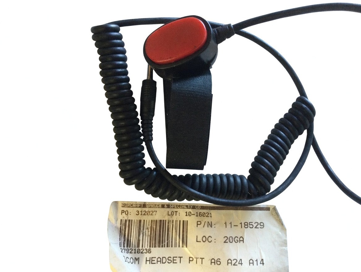Icom Aviation Radio Push to Talk