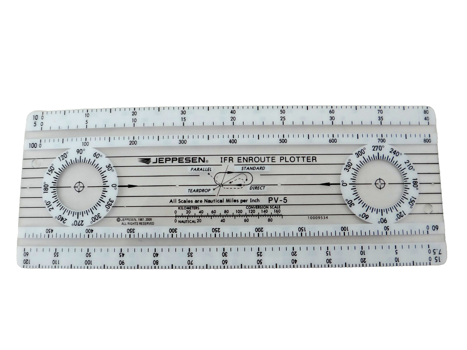 Jeppesen IFR Enroute Plotter PV-5 Flight