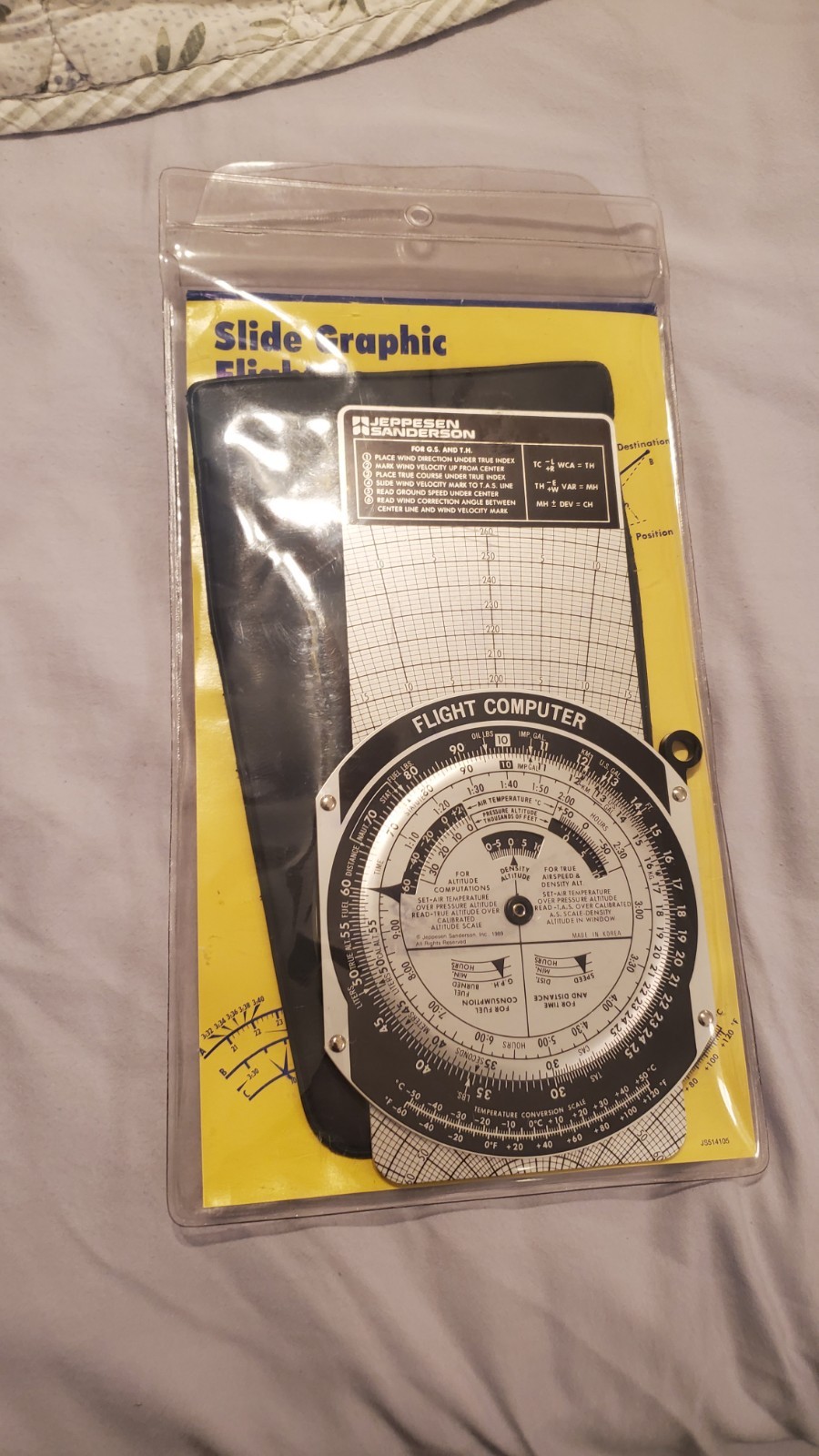 Jeppesen Sanderson NEW Jeppesen Metal E6-B Flight