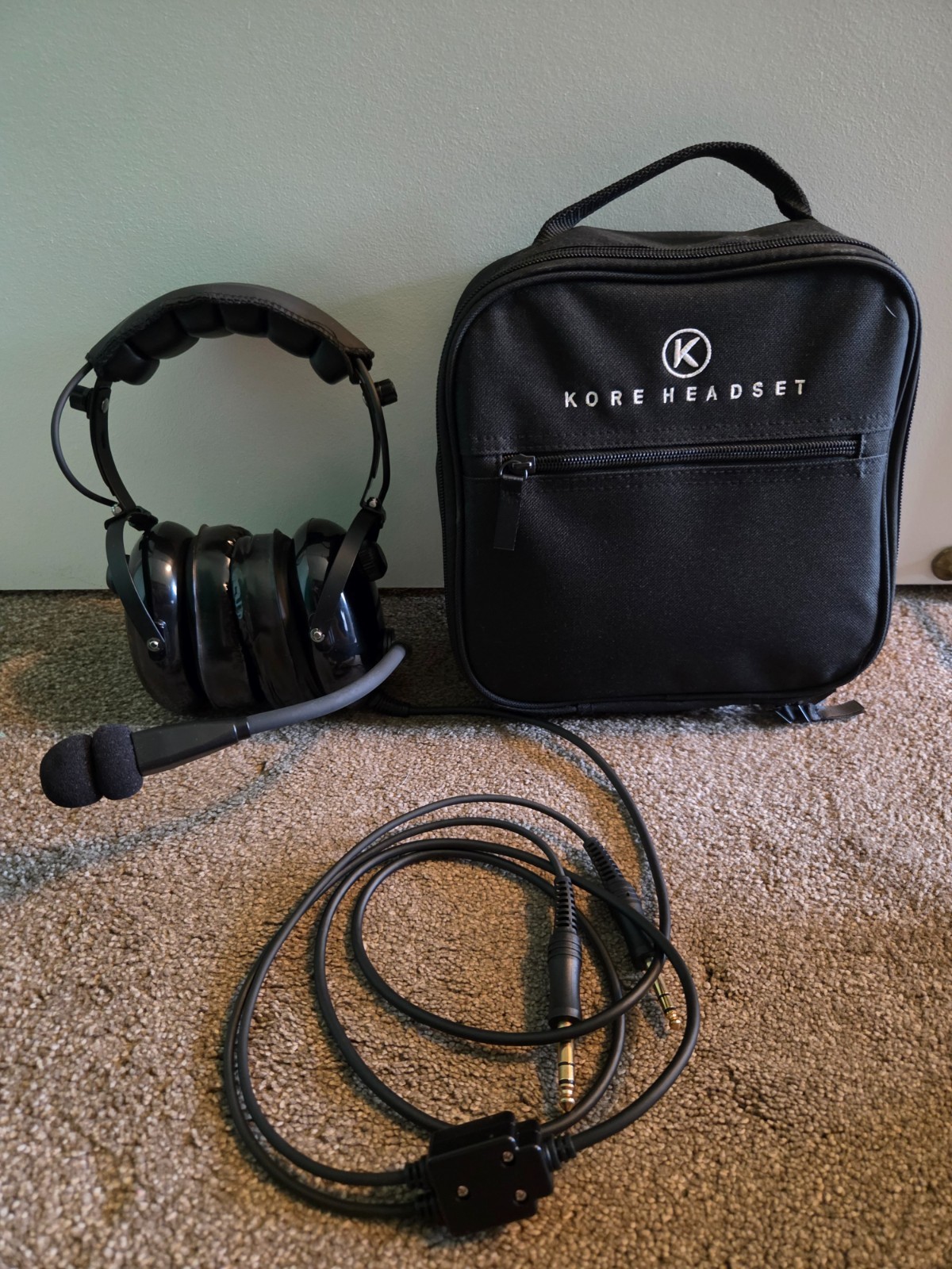 KORE AVIATION KA-1 General Aviation Headset for
