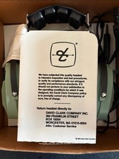 NEW David Clark H10-80 Noise