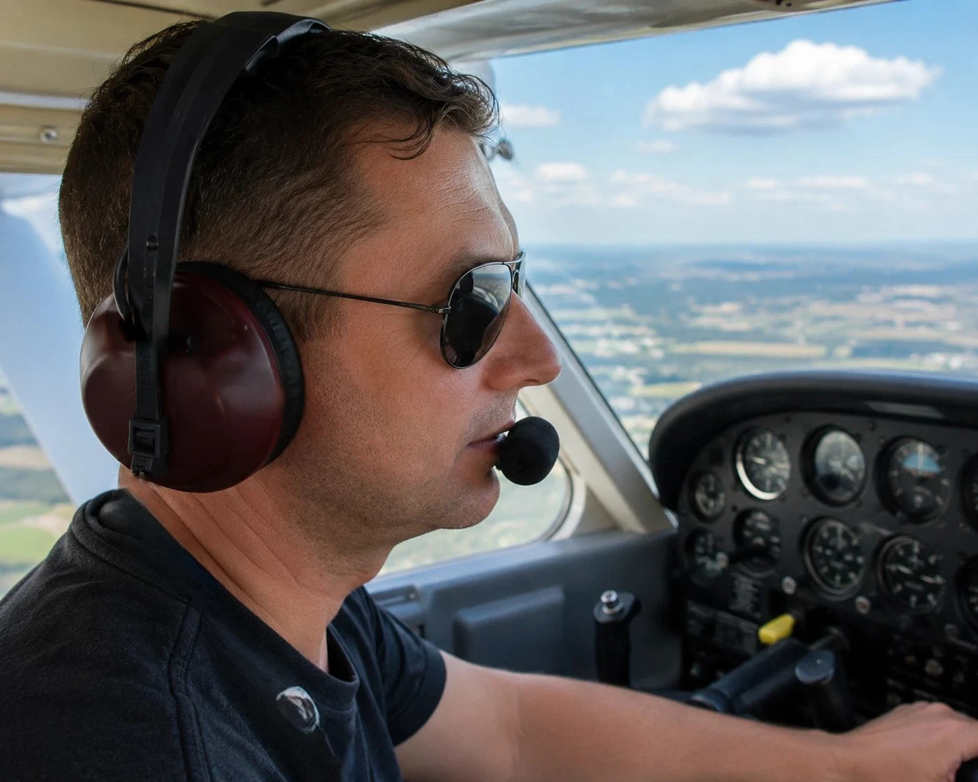 Pilot DNC Aviation Headset ANR Mic
