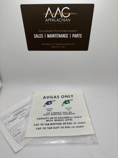 P/N 36-920054-5 Aviation Decal Instruction