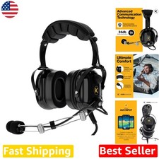 Professional Pilot Headset 24db Noise