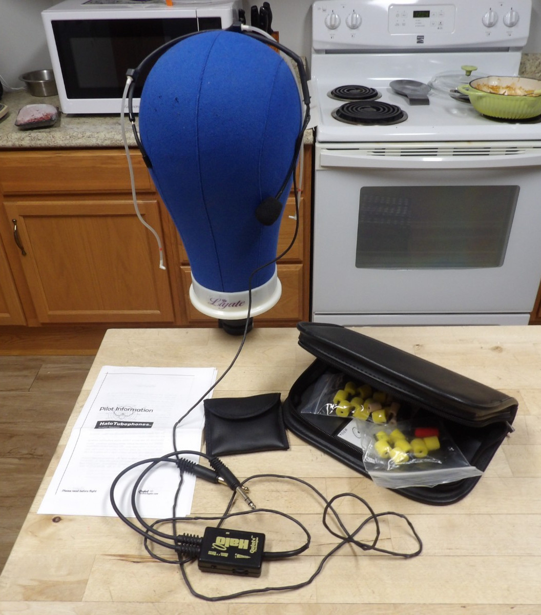 Quiet Technologies HALO TUBEPHONE Aviation Headset