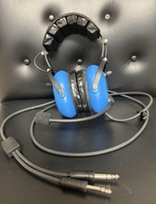 Sigtronic S-58 Aviation Headphones Blue