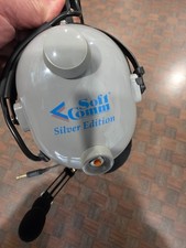 Soft Comm Aviation Headset Silver