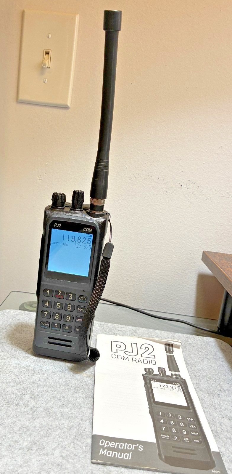 Sporty's PJ2 Aviation Com Radio -