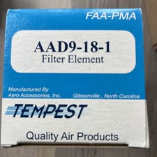 Tempest, Aircraft Pneumatic Filter, p/n
