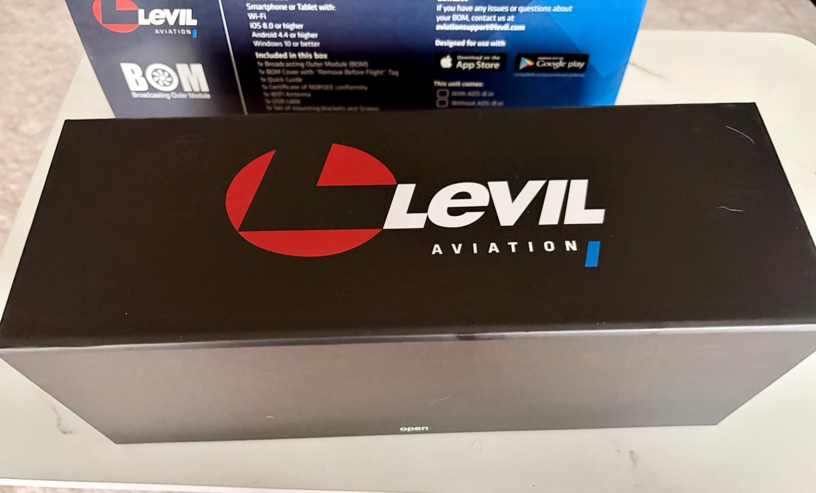The Bom Aviation Broadcasting Device