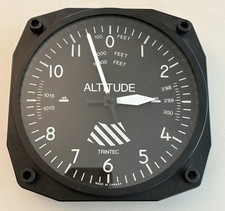Trintec Vintage Aviation Altimeter 6.5"