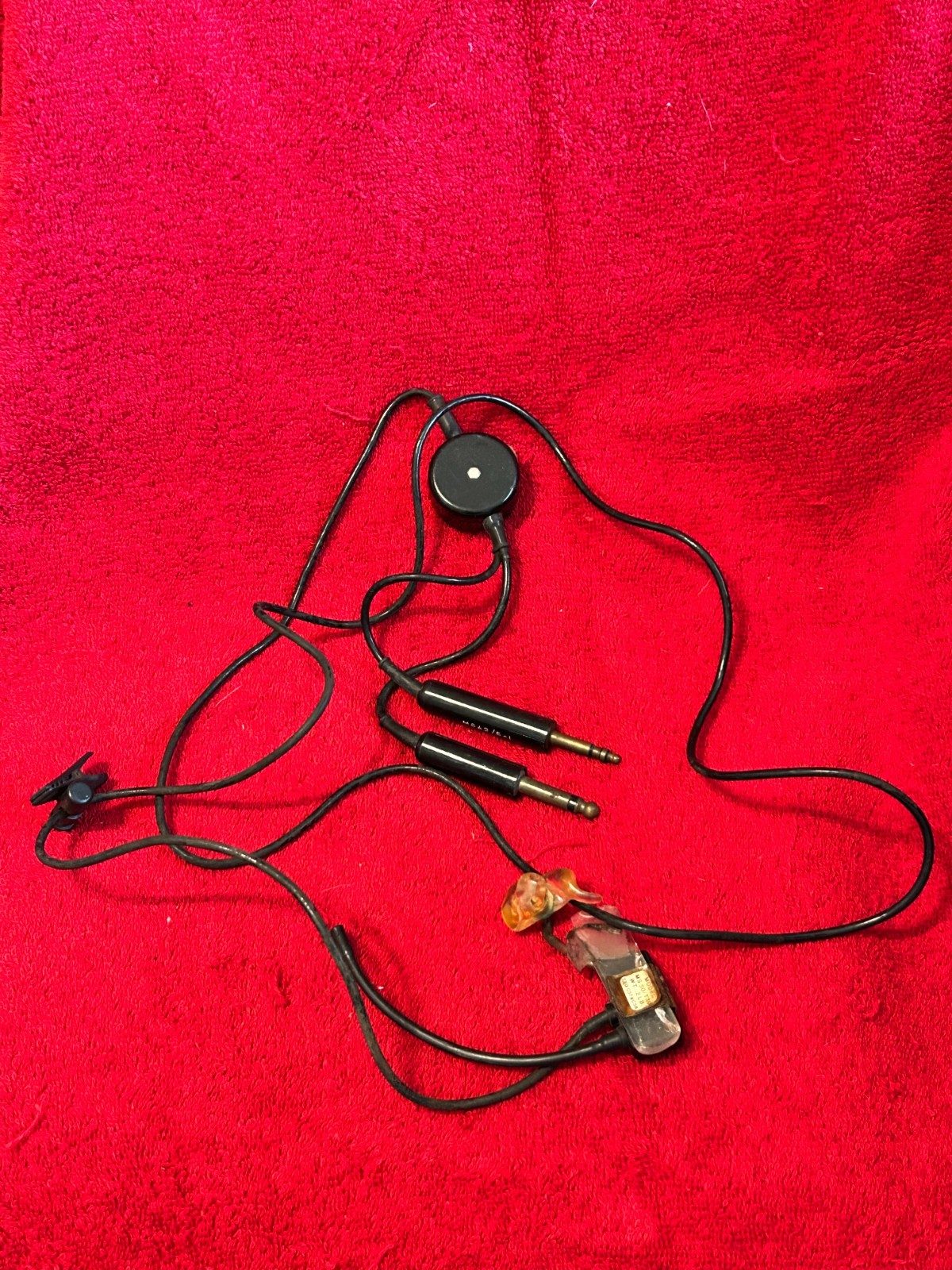 Unbranded AVIATION AIRCRAFT DUAL PLUG HEADSET