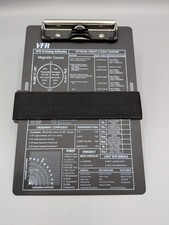 VFR Pilot Kneeboard Aluminum Clipboard