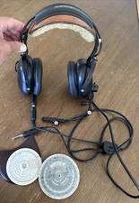 Vintage Flightcom Aviation Pilot Headset