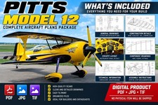 Pitts Model 12 Aircraft Plans,