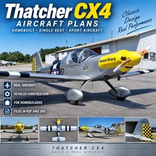 Thatcher CX4 Aircraft Plans, Homebuilt