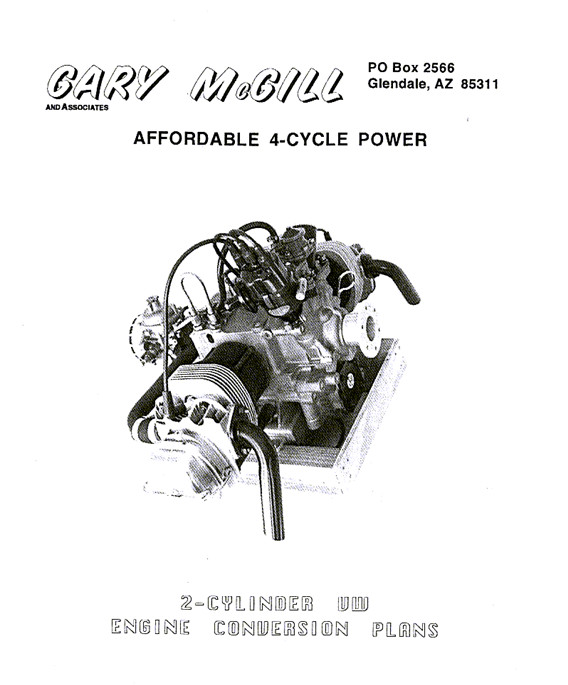VW AIRCRAFT ENGINE CONVERSION PLANS-PDF