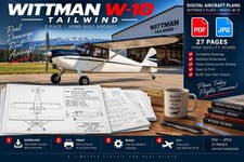 Wittman W-10 Tailwind Aircraft Plans