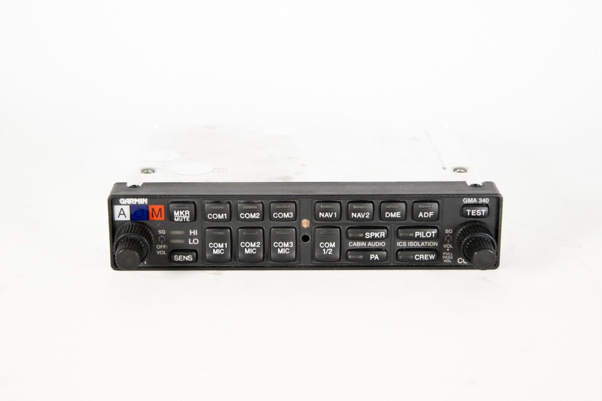 Garmin GMA-340 Audio Panel PN: 011-00401-10