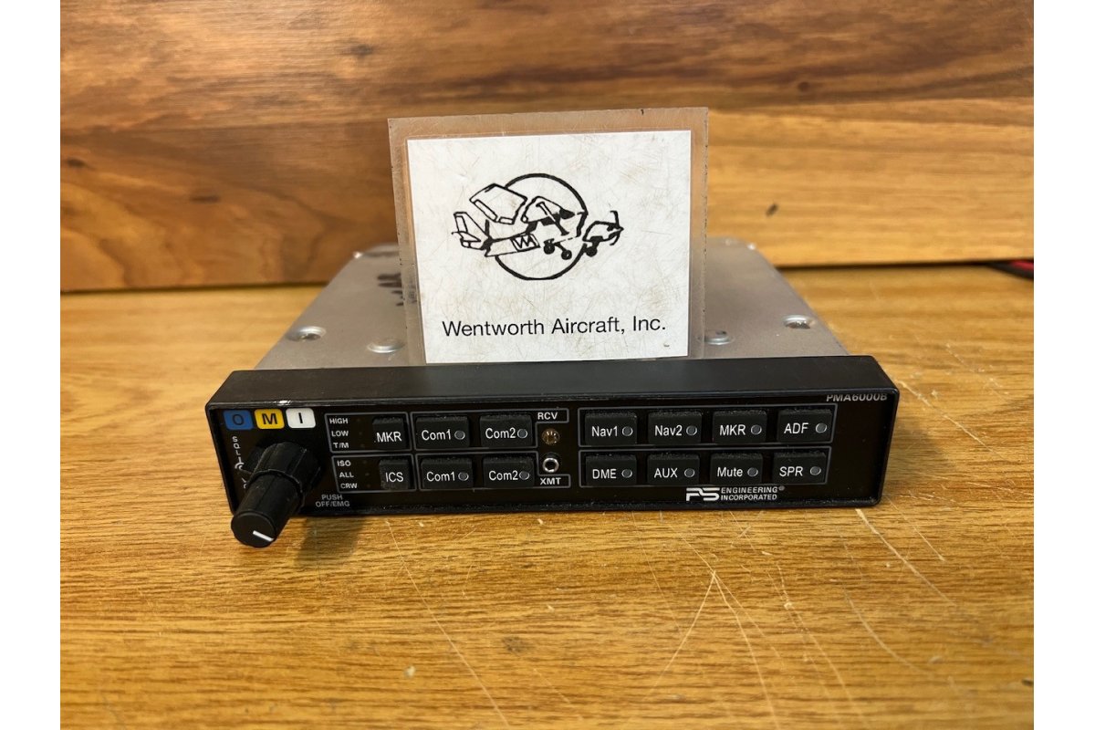 PS Engineering PMA-6000B AUDIO PANEL WITH INTERCOM