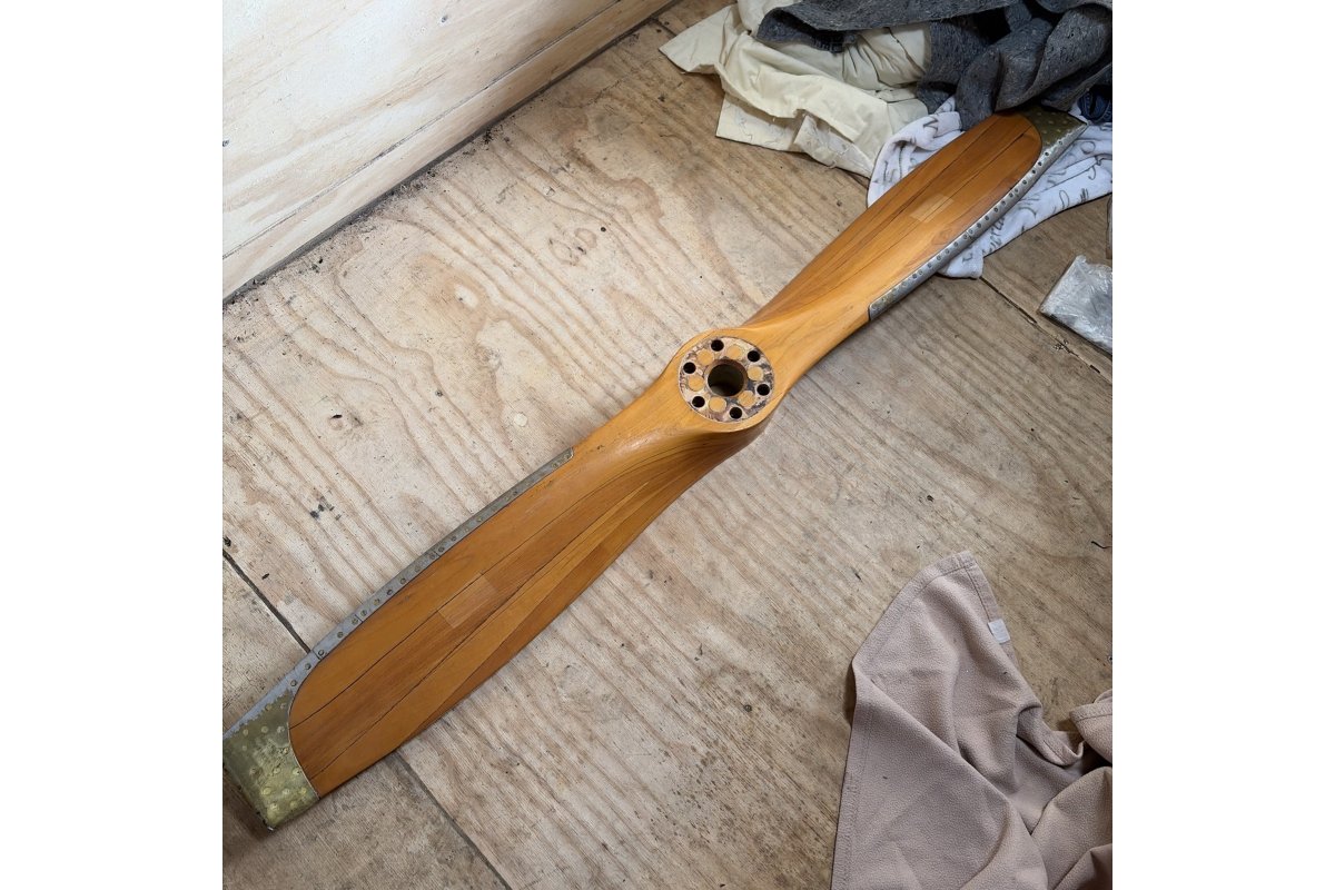 Ae VINTAGE Wooden Airplane