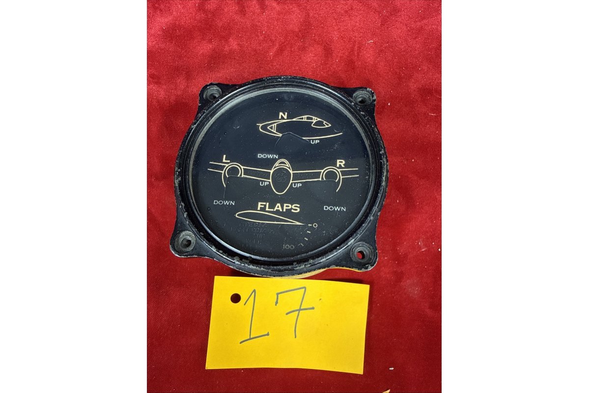Unbranded GE Aircraft Flap Gauge Type