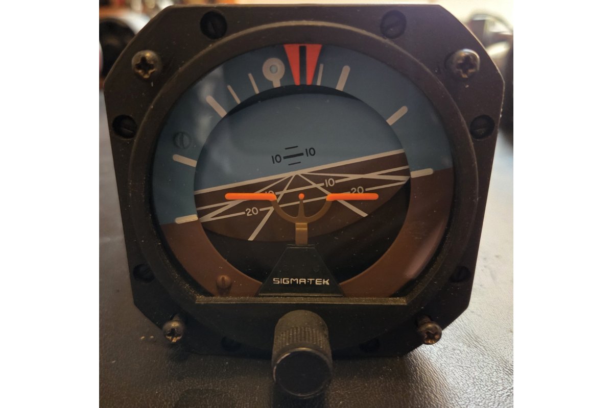 Sigma Tek Attitude Indicator, 5000B-36 - Removed