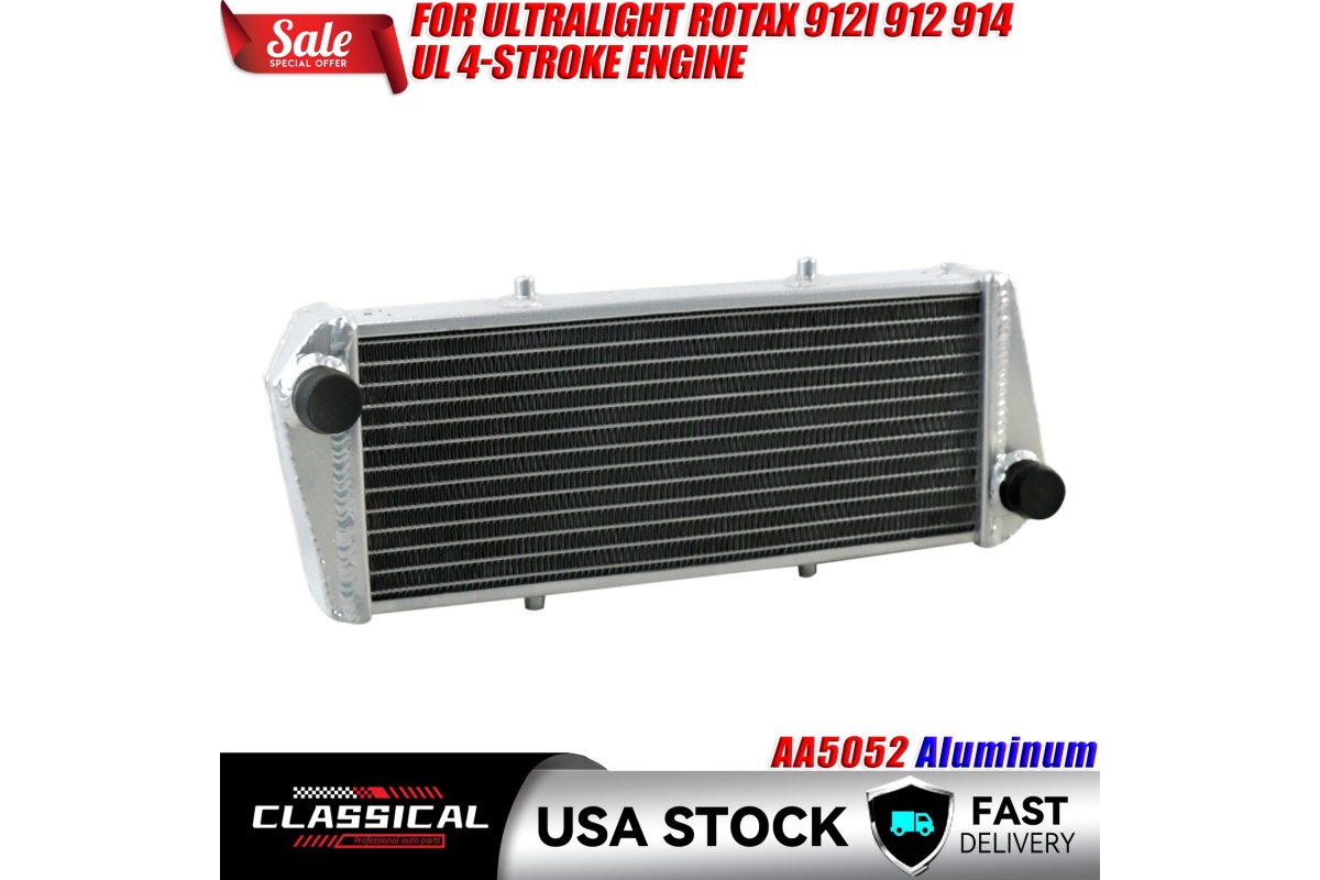 Unbrand Aluminum Radiator For Ultralight Rotax