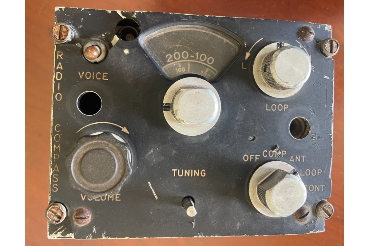 Philips Corp. Aviation Radio Compass Control Unit