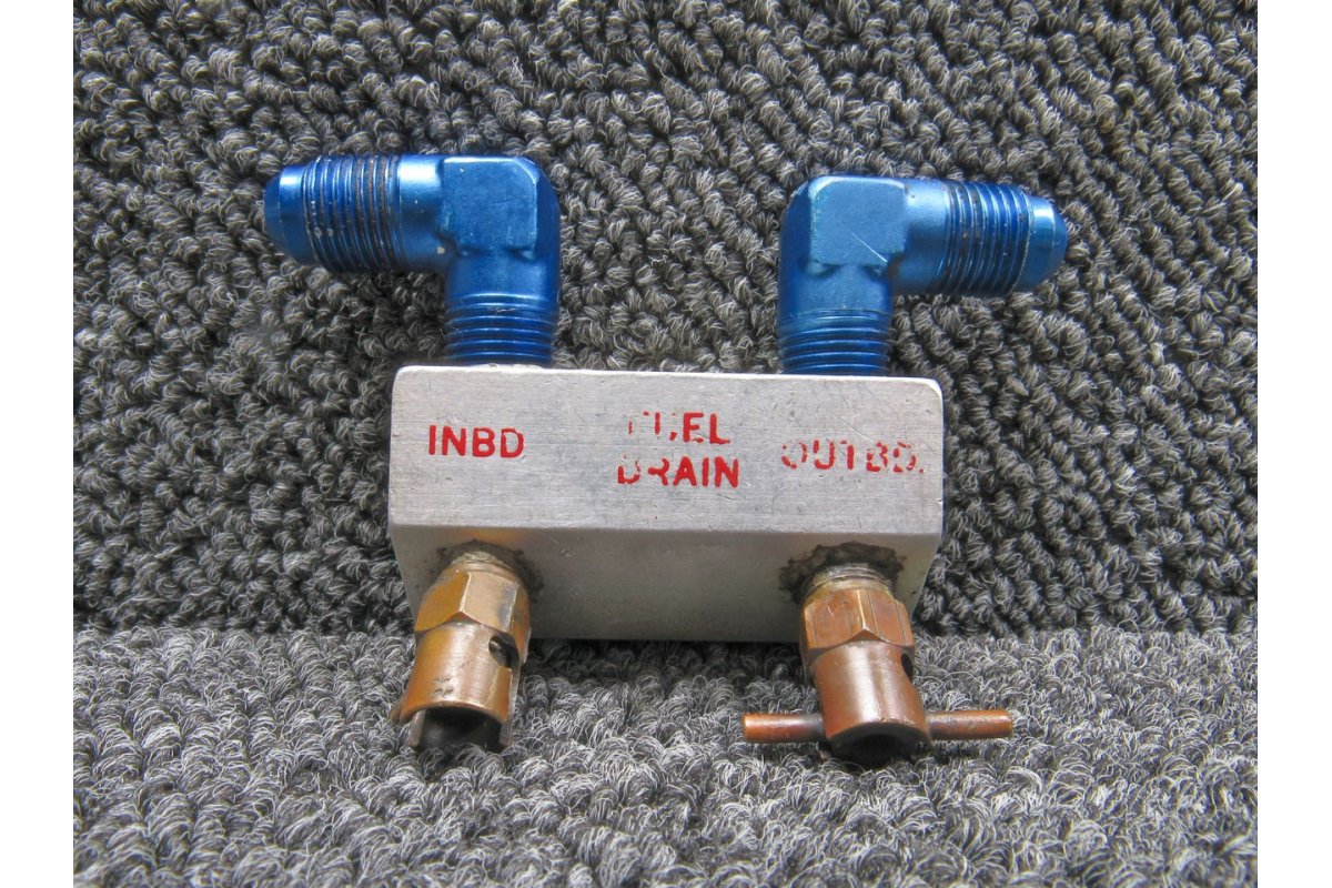 Piper Aircraft Parts 30862-001 Piper Fuel Drain Valve