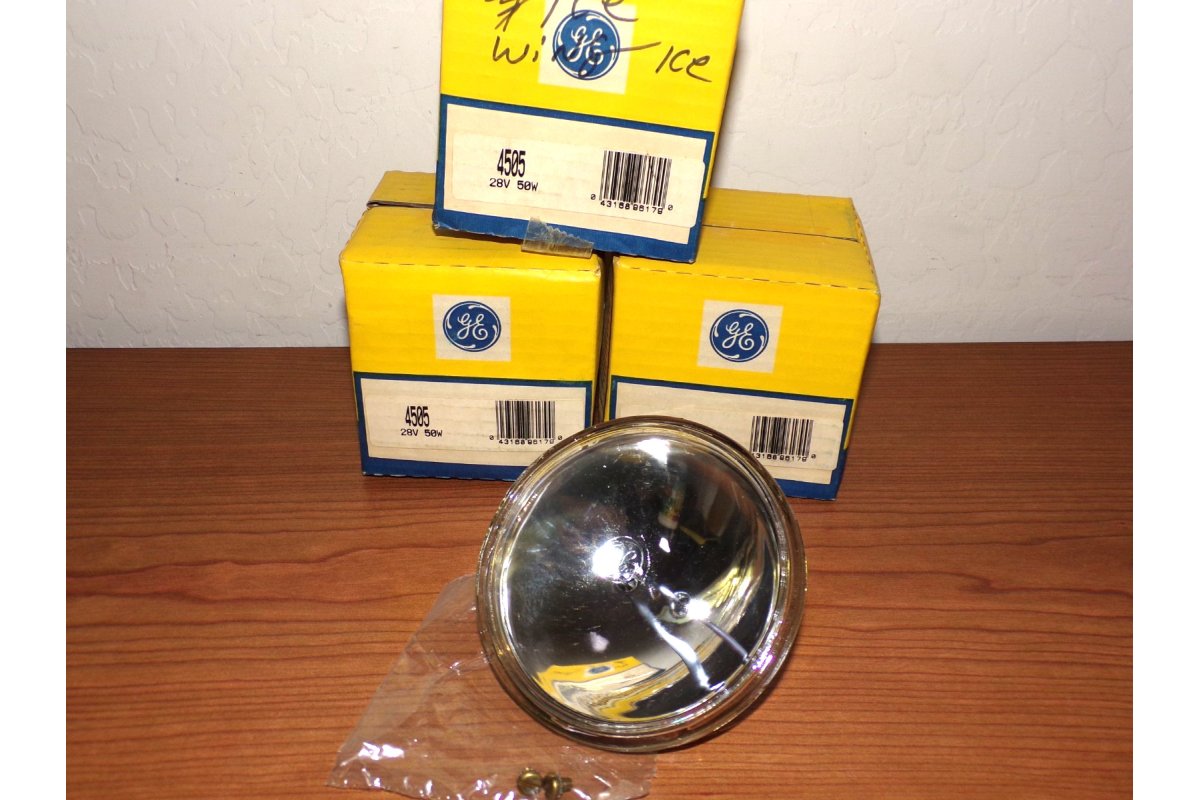 Ge 4505 28V 50W Aircraft Lamps