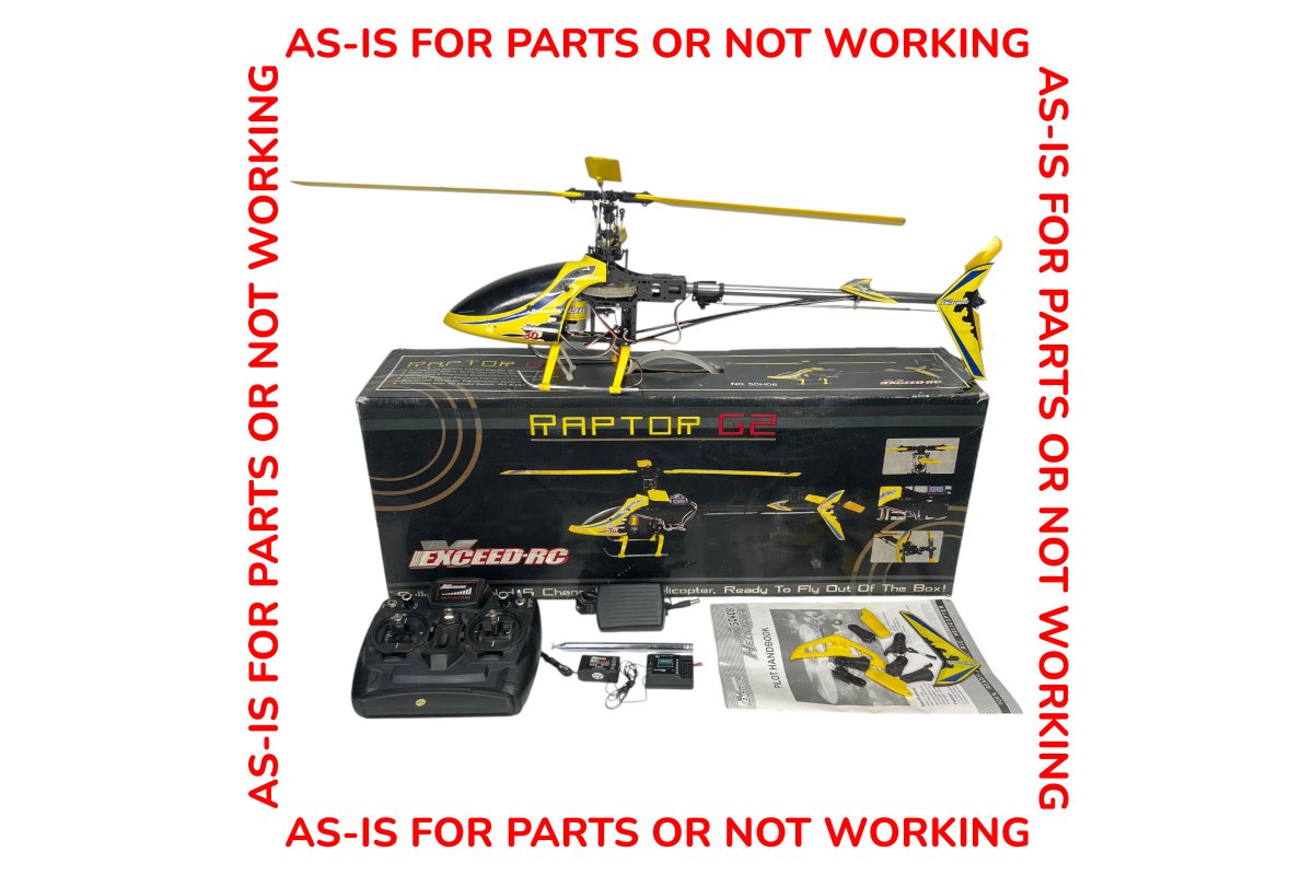 Exceed Rc Raptor G2 Sz 400 Helicopter